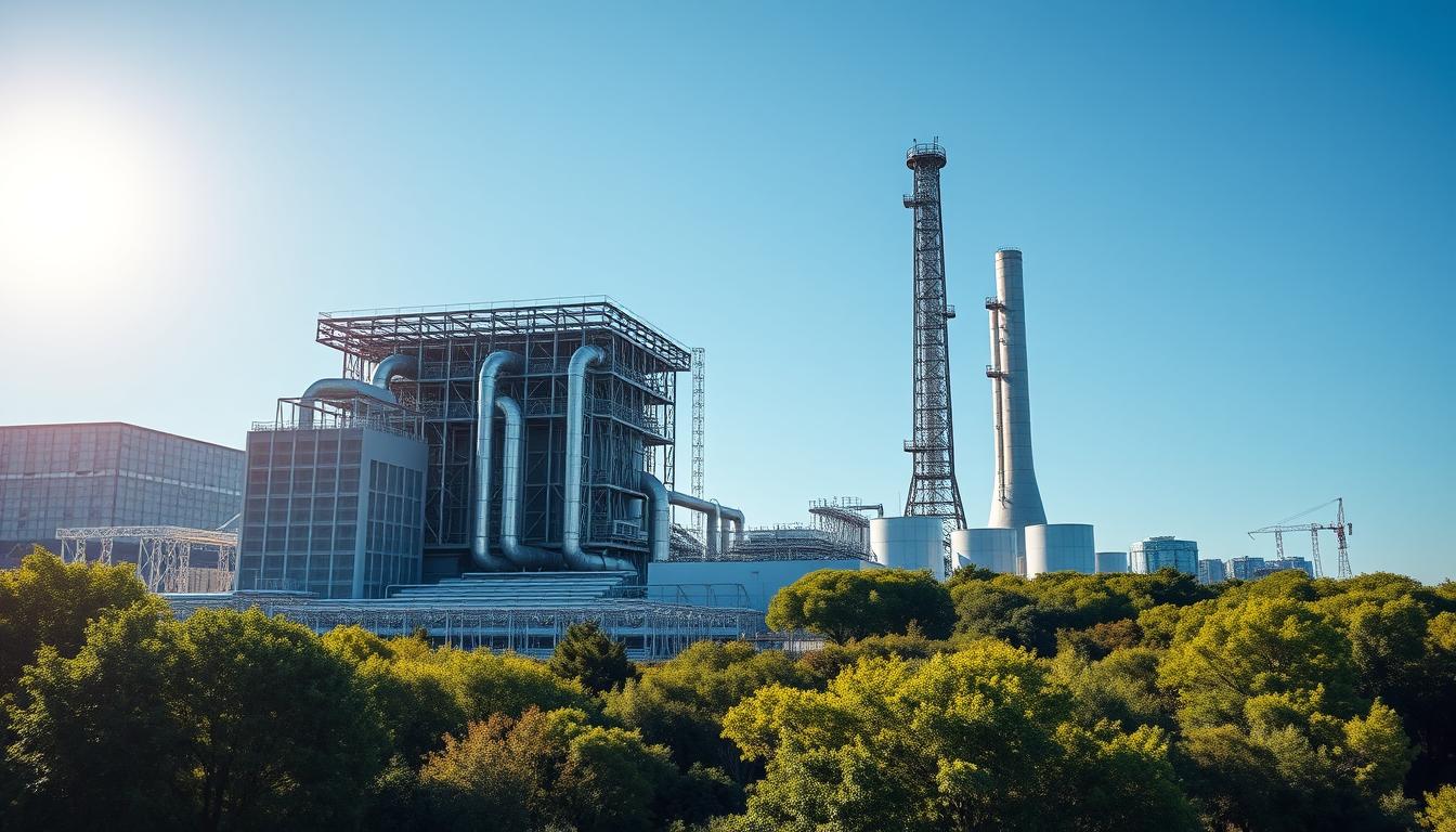 state-of-the-art natural gas power plant